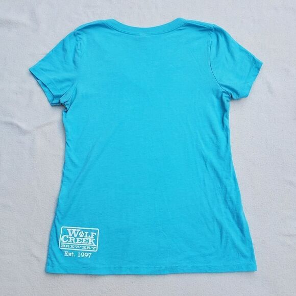 Wolf Creek Brewery v-neck short sleeve shirt - Picture 8 of 9